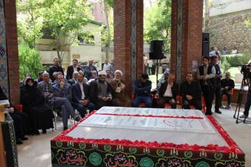 مراسم رونمایی از یادمان شهدای گمنام